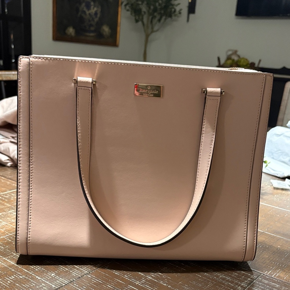 Kate Spade Blush Pink Structured Tote